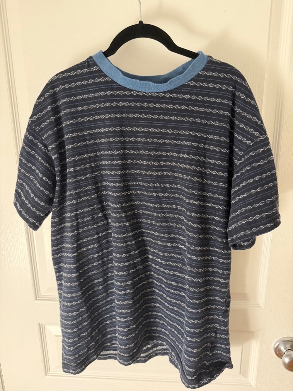 Billabong Men’s Garage Sandon Oversized Stripe Surf T-Shirt - Size LG